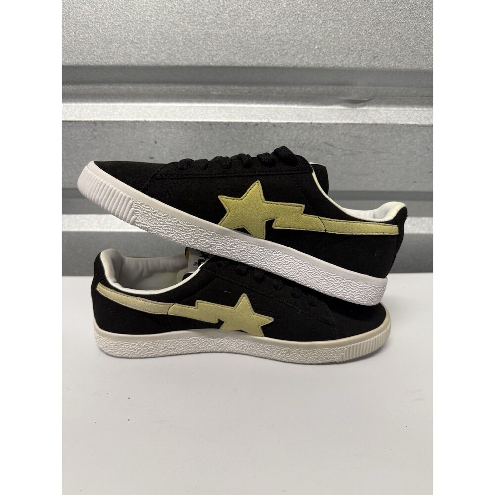 Bape Bapesta Crapesta Black White Size 7 NIB